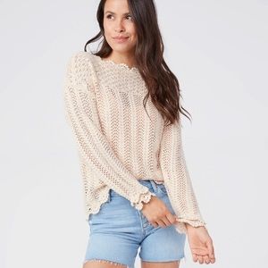 Paige Crochet Kuzuyu Sweater